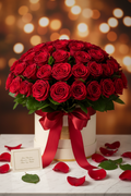 150 Red Rose Bouquet For Valentine's Day