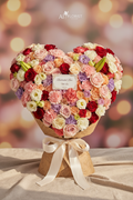 Dedicated Love - Heart Shape Bouquet
