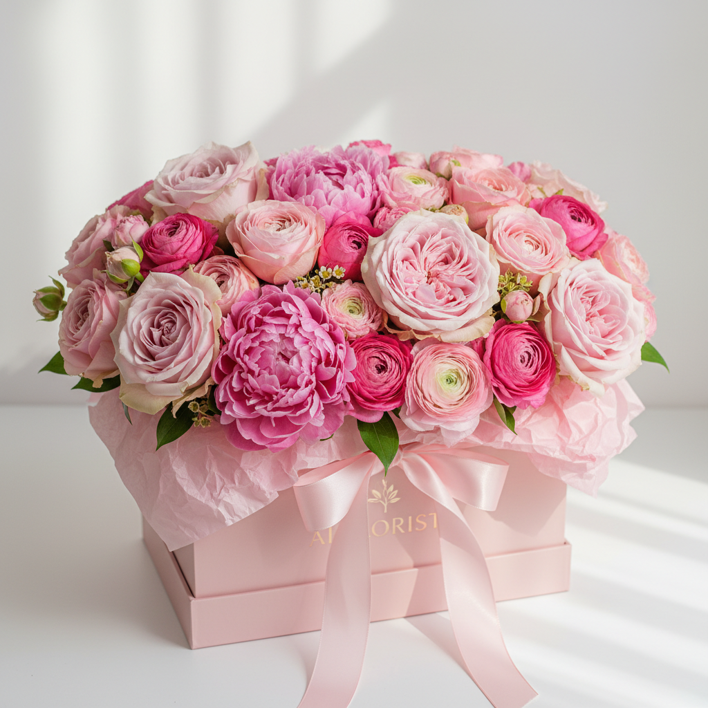 Pink Love Flower